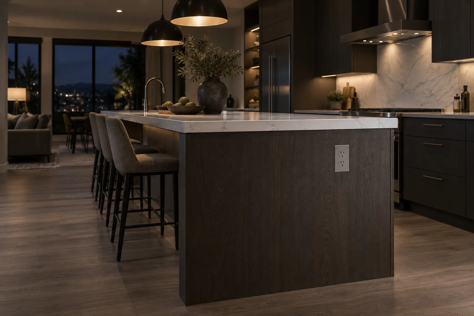Homeowner guide, Atlanta, GA: kitchen island receptacle